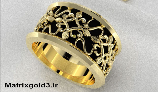 آموزش ماتریکس گلد طراحی النگو تک پوش