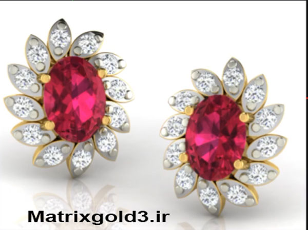 آموزش ماتریکس گلد طراحی گلسر نگین دار