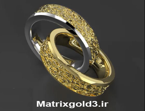 آموزش ماتریکس گلد طراحی انگشتر طرح تکسچر